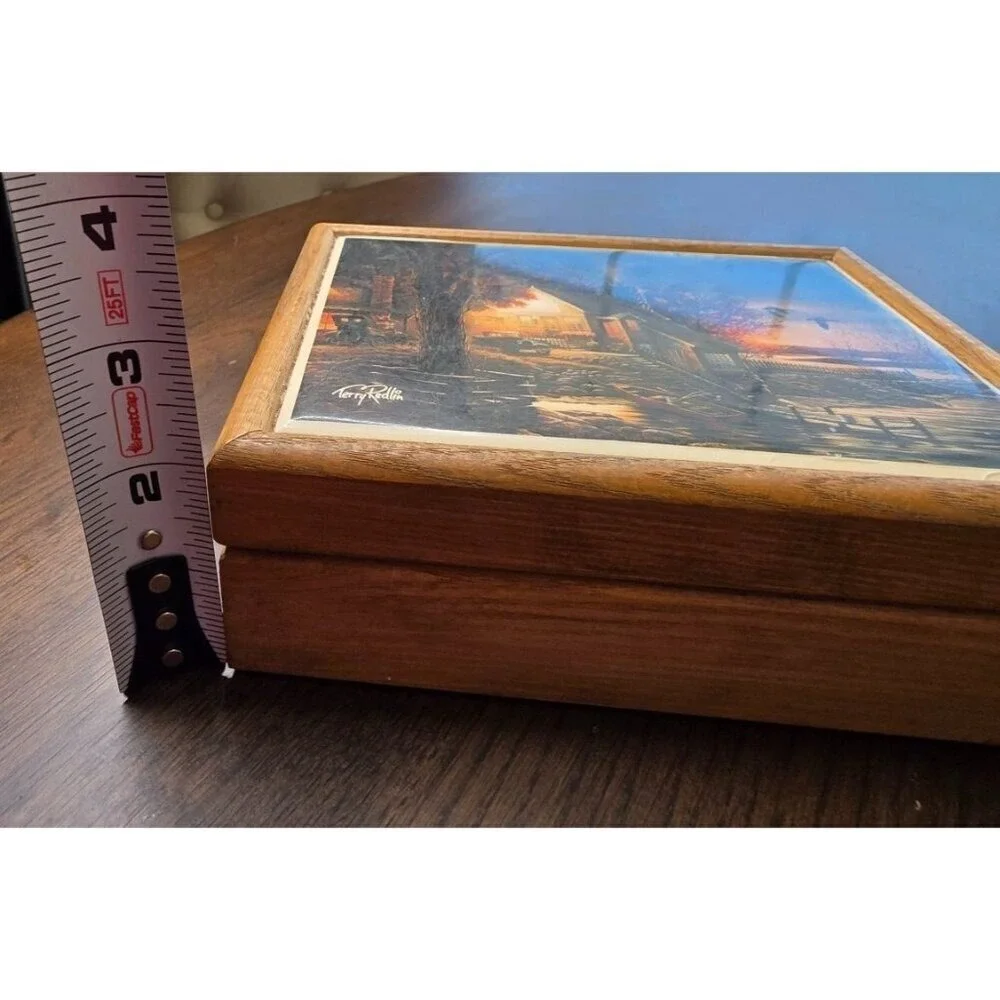 The Hadley Collection Jewelry Box That Special Time Box 4x6 Terry Redlin THAT SP